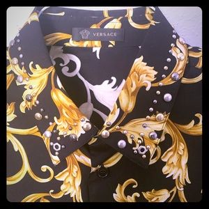 Men’s Authentic Versace Dress Shirt